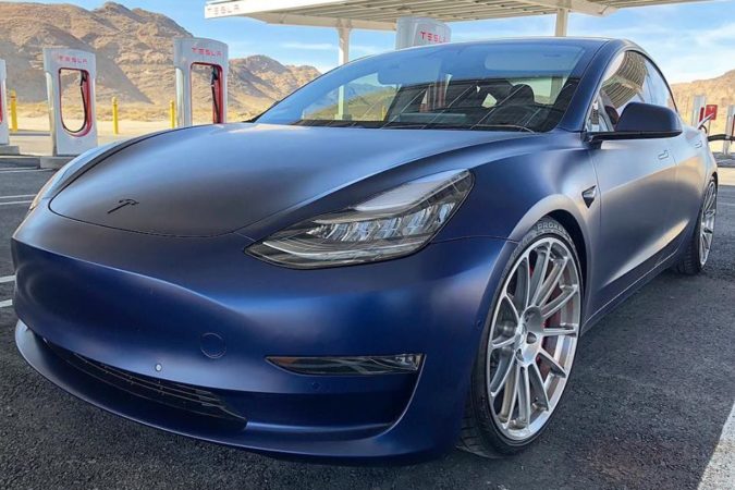 tesla model 3 performance 20 wheel weight